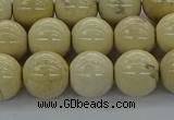 CRI205 15.5 inches 14mm round riverstone beads wholesale