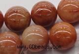 CRJ506 15.5 inches 16mm round red jade gemstone beads