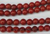 CRO06 15.5 inches 6mm round red jasper beads wholesale