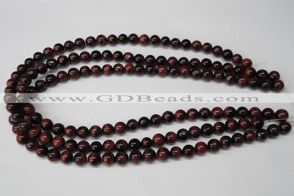 CRO116 15.5 inches 8mm round red tiger eye beads wholesale