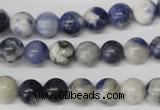 CRO120 15.5 inches 8mm round sodalite gemstone beads wholesale