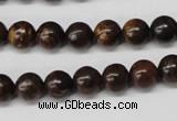 CRO124 15.5 inches 8mm round bronzite gemstone beads wholesale