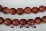 CRO128 15.5 inches 8mm round goldstone beads wholesale