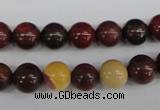 CRO137 15.5 inches 8mm round mookaite gemstone beads wholesale