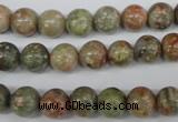 CRO138 15.5 inches 8mm round Chinese unakite beads wholesale