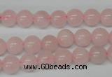 CRO145 15.5 inches 8mm round rose quartz beads wholesale