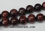 CRO215 15.5 inches 10mm round red tiger eye beads wholesale