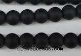 CRO245 15.5 inches 10mm round blackstone beads wholesale