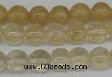 CRO255 15.5 inches 10mm round watermelon yellow beads wholesale