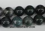 CRO315 15.5 inches 12mm round moss agate beads wholesale