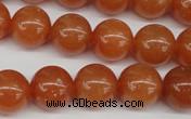 CRO391 15.5 inches 14mm round red aventurine beads wholesale