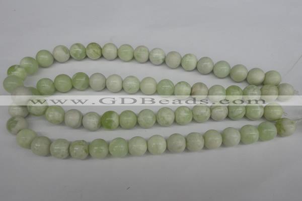 CRO393 15.5 inches 14mm round butter jade beads wholesale