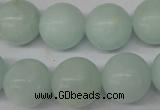 CRO429 15.5 inches 16mm round amazonite gemstone beads wholesale