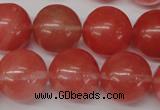 CRO499 15.5 inches 18mm round cherry quartz beads wholesale