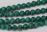 CRO52 15.5 inches 6mm round synthetic malachite beads wholesale