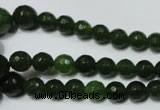 CRO714 15.5 inches 6mm – 14mm faceted round candy jade beads