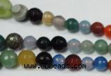 CRO720 15.5 inches 6mm – 14mm faceted round mixed candy jade beads