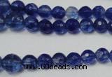 CRO748 15.5 inches 6mm – 14mm faceted round watermelon blue beads