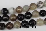 CRO85 15.5 inches 8mm round agate gemstone beads wholesale