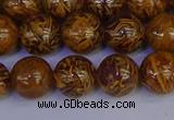 CRO883 15.5 inches 10mm round elephant blood stone beads