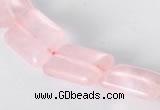 CRQ08 13*18mm rectangle A grade natural rose quartz beads