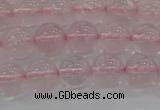 CRQ122 15.5 inches 8mm round natural rose quartz beads wholesale