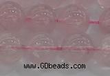 CRQ124 15.5 inches 12mm round natural rose quartz beads wholesale