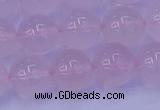 CRQ204 15.5 inches 12mm round Mozambique rose quartz beads