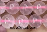 CRQ417 15.5 inches 8mm round rose quartz beads wholesale