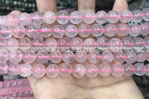 CRQ418 15.5 inches 10mm round rose quartz beads wholesale