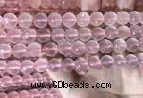 CRQ445 15.5 inches 10mm faceted round rose quartz beads