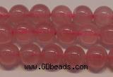 CRQ451 15.5 inche 6mm round A grade Madagascar rose quartz beads