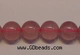 CRQ461 15.5 inche 6mm round AA grade Madagascar rose quartz beads