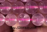 CRQ471 15.5 inches 8mm round rose quartz gemstone beads