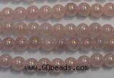 CRQ501 15.5 inches 6mm round AB-color rose quartz beads