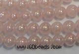 CRQ502 15.5 inches 8mm round AB-color rose quartz beads