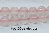 CRQ52 15.5 inches 10mm round natural rose quartz beads wholesale