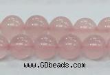 CRQ53 15.5 inches 12mm round natural rose quartz beads wholesale