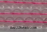 CRQ855 15.5 inches 6mm round natural rose quartz gemstone beads