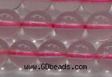 CRQ856 15.5 inches 8mm round natural rose quartz gemstone beads