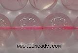 CRQ858 15.5 inches 12mm round natural rose quartz gemstone beads