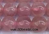 CRQ891 15 inches 6mm round Madagascar rose quartz beads