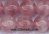 CRQ893 15 inches 10mm round Madagascar rose quartz beads