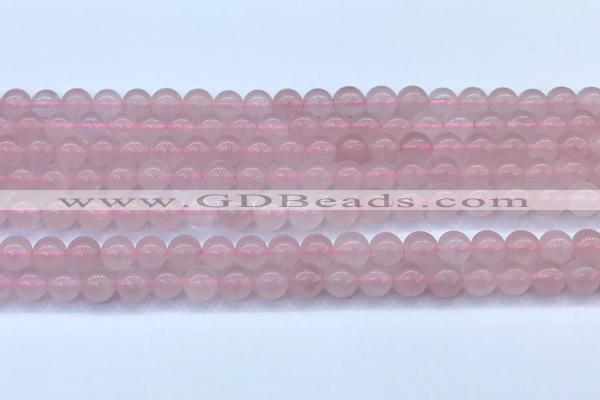 CRQ900 15 inches 6mm round rose quartz beads