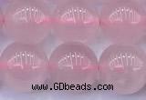 CRQ902 15 inches 10mm round rose quartz beads