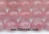 CRQ905 15 inches 6mm round Madagascar rose quartz beads