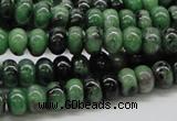 CRZ06 15.5 inches 5*8mm rondelle ruby zoisite gemstone beads Wholesale