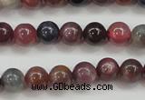 CRZ801 15.5 inches 6mm round natural ruby sapphire beads