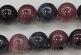 CRZ802 15.5 inches 10mm round natural ruby sapphire beads