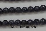 CRZ821 15.5 inches 4mm round natural sapphire gemstone beads